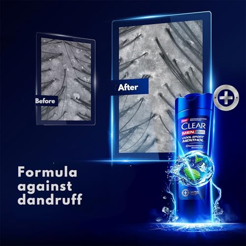 Clear Men Cool Sport Menthol Anti-Dandruff Shampoo, 11.8 fl oz
