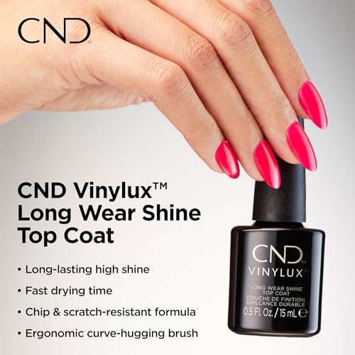 CND Vinylux Longwear Top Coat Nail Polish - 0.5 fl oz