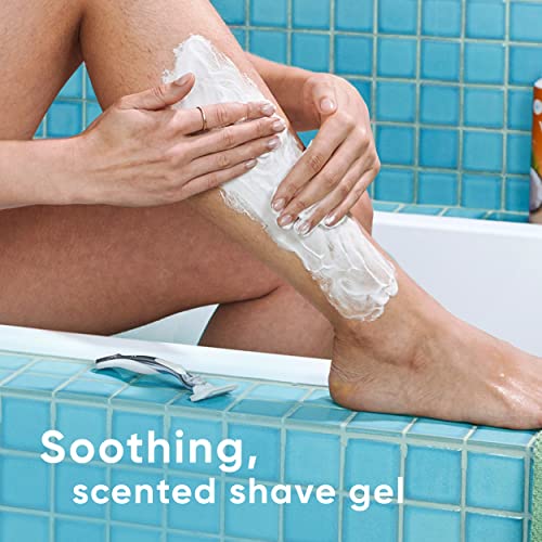 Gillette Venus Relaxing Coconut Shave Gel, Women¡¯s, Shaving Cream, 7 oz Pack of 6 (42 oz total)