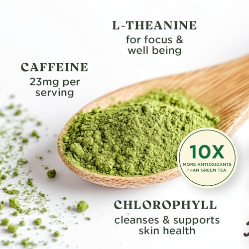 Premium Japanese Vanilla Matcha Tea – 10 Servings, Dairy & Gluten Free