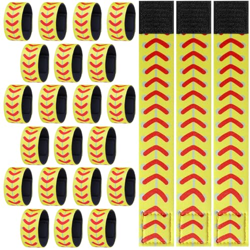 24 Pcs Softball Sleeve Holders - 7.48 Inch Shirt Sleeve Straps for Baseball, Volleyball, Basketball - Sports Accessories for Women, Men, Teens
