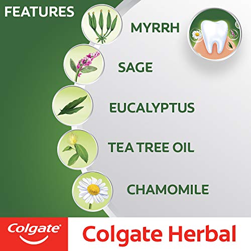 Colgate Herbal Toothpaste with Eucalyptus & Tea Tree Oil - 7 oz