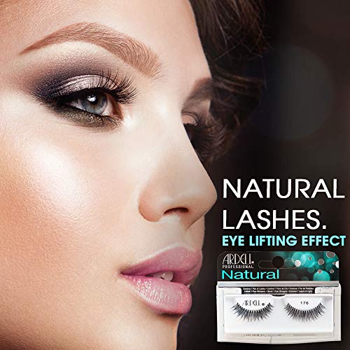 Ardell Natural 176 False Eyelashes - Natural Look, 4 Pack