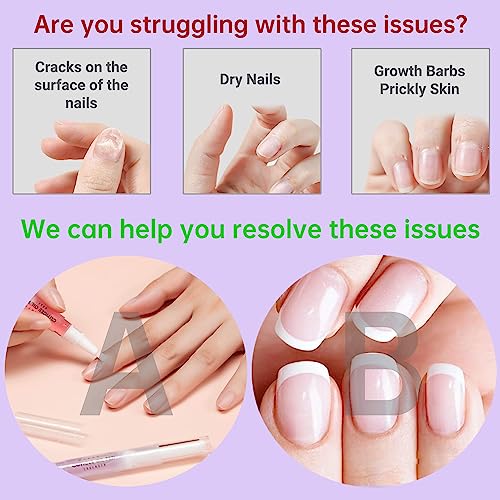 GRUNIL Cuticle Oil Pen - 15 Flavors for Nail Growth & Care