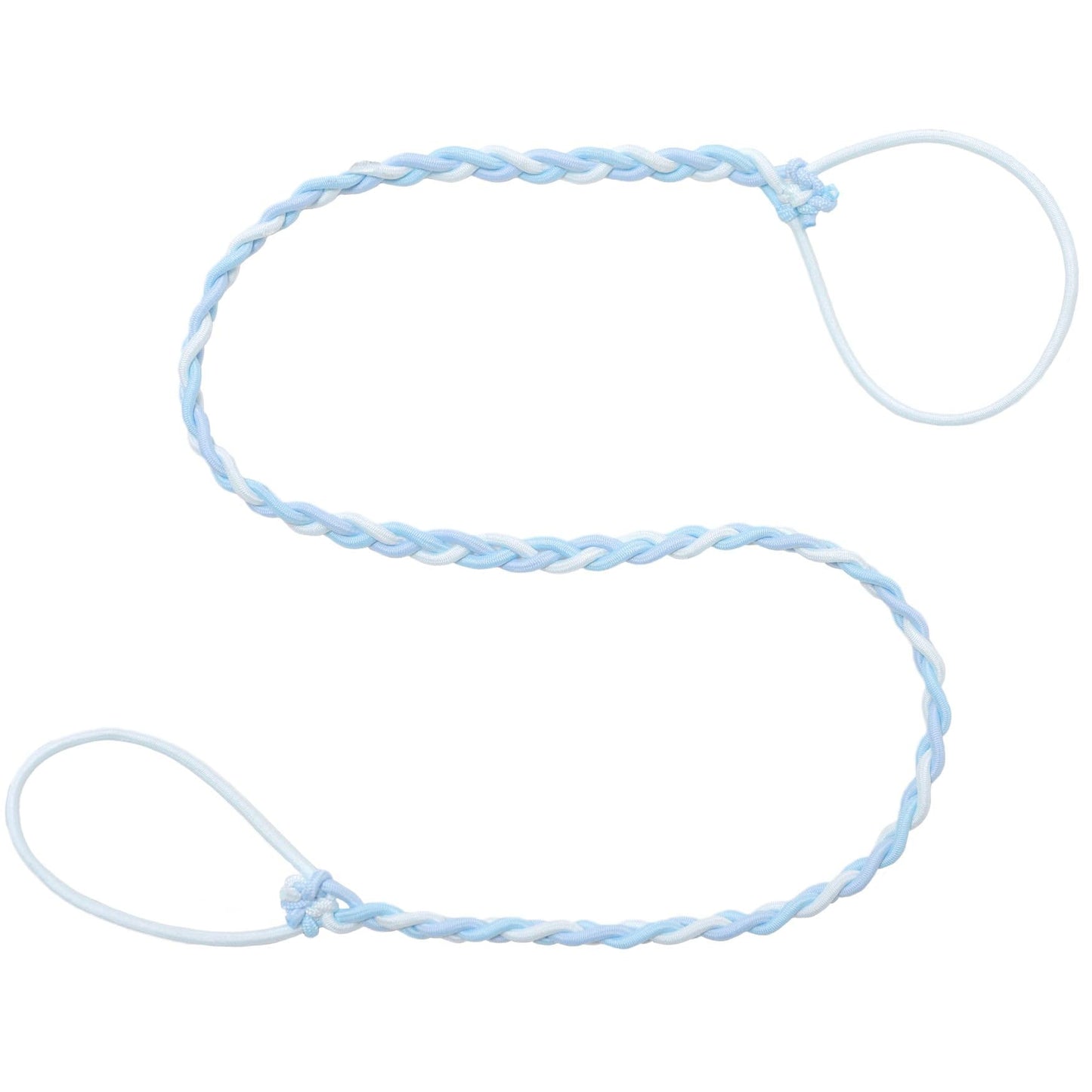Rip Tie Soft Tangle-Free Hair Tie for Women, Nylon Hair Elastic, Colorful Hair Accessory - As Seen on Shark Tank - Tropical (Summer Sky, Pack of 1)