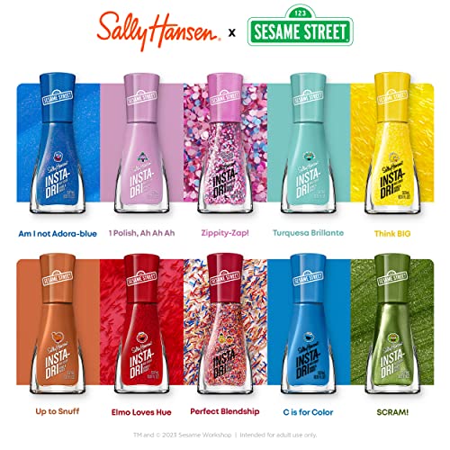 Sally Hansen Insta-Dri Nail Polish - Turquesa Brillante - 0.31 fl oz