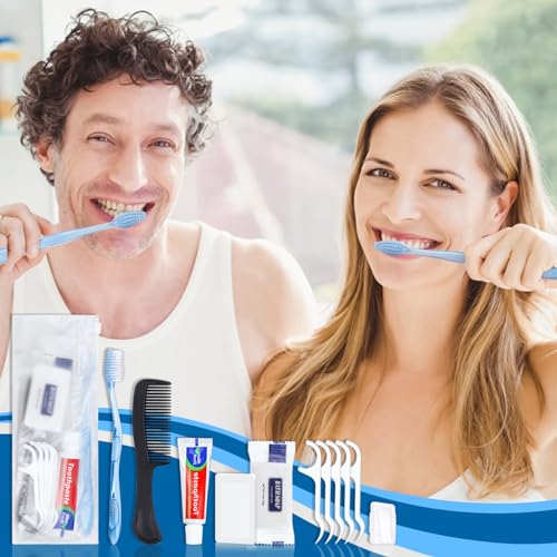 10 Set Personal Hygiene Kit - 7-in-1 Travel Toiletry Kits