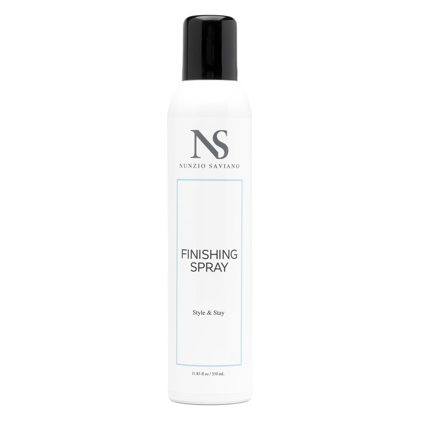 Nunzio Saviano Finishing Spray –Style & Stay – Lightweight, Non-Aerosol Hold Without Residue 11.83 oz / 350 mL