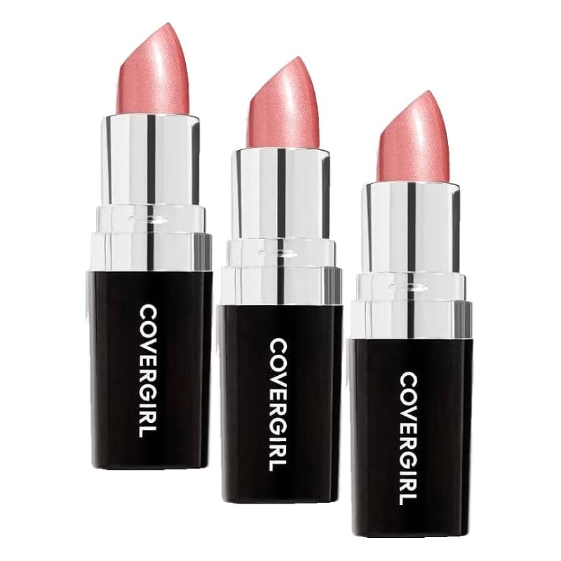 COVERGIRL Continuous Color Lipstick - Sugar Almond 010 (Pack of 3)