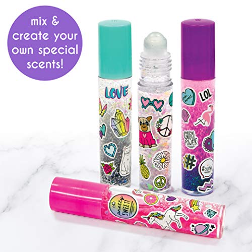 Just My Style Glitter Roller Perfume Kit - Create 4 Custom Scents