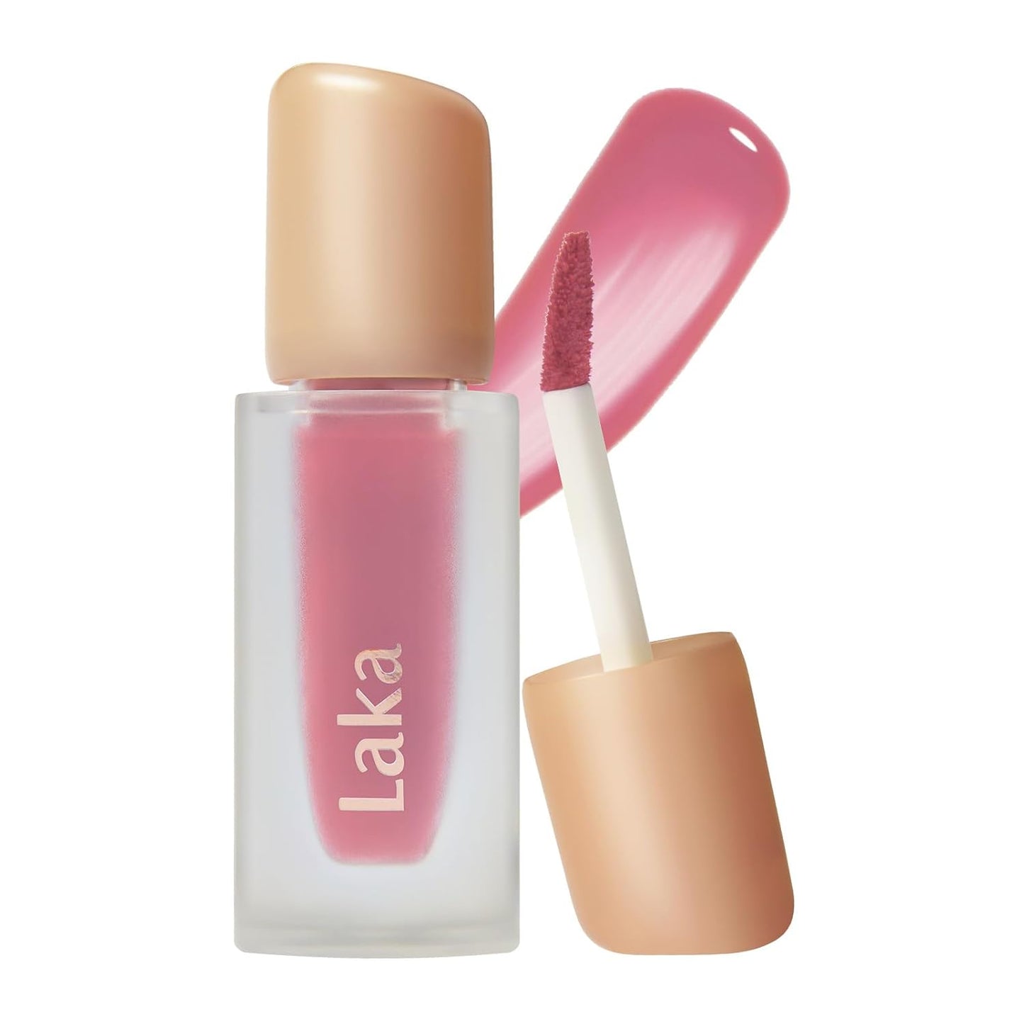 Fruity Glam Tint Lip Stain - Hydrating, Lightweight, Buildable Color | K-Beauty #101 Joyful, 4.5g/0.15oz