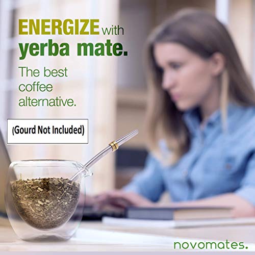 Easy Clean Yerba Mate Straw - 6.2" Food-Grade Stainless Steel Bombilla
