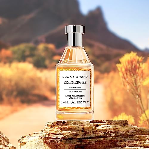 Lucky Re/Energize Unisex Fragrance Spray 3.4 Fl Oz - Mood-Evoking Citrus & Floral
