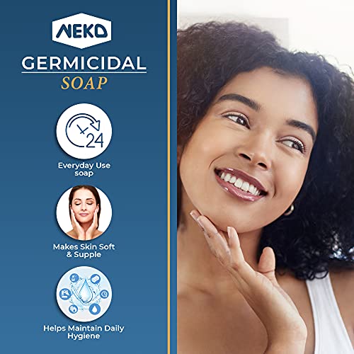 Neko Germicidal Soap 2.82 oz (80 g) Pack of 2 – Family Bar Soap, Old Traditional Recipe