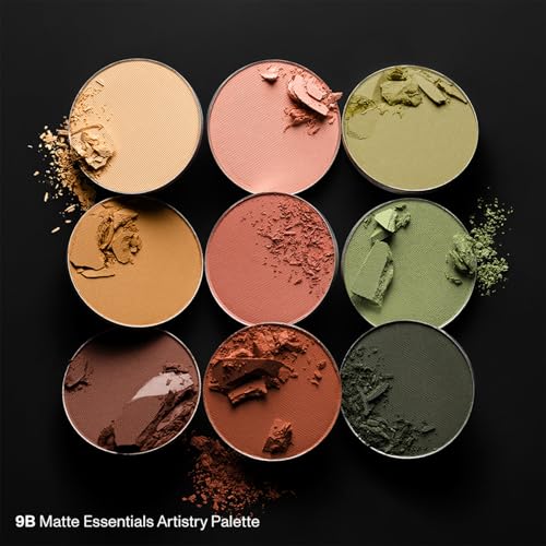 Morphe 9B Matte Essentials Palette - Warm Neutral Eye Shadows