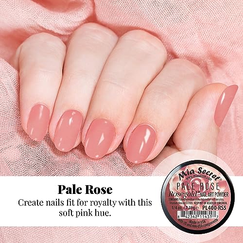 Mia Secret Rosegold Collection Colored Acrylic Nail Powder - 6-Piece Set
