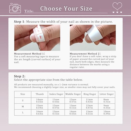 Hantyer L707 Short Duck Nails Pink Leopard French Tip Press On Nails with 3D Floral & Gold Seashells, Size S