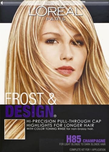 L'Oreal Paris Frost and Design Cap Highlights Kit for Long Hair - H85 Champagne