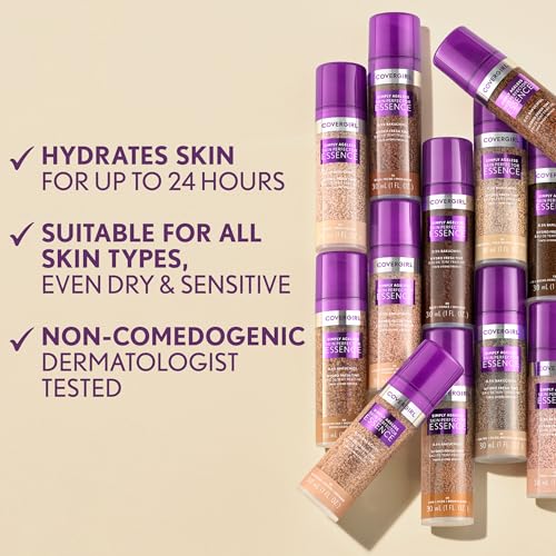 Covergirl Simply Ageless Skin Perfector Essence Foundation 70 Rich – 1 Fl Oz