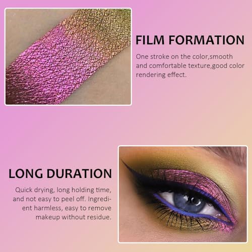 Duochrome MultiChrome Chameleon Liquid Metallic Eyeshadow #06 by AMY'S DIARY