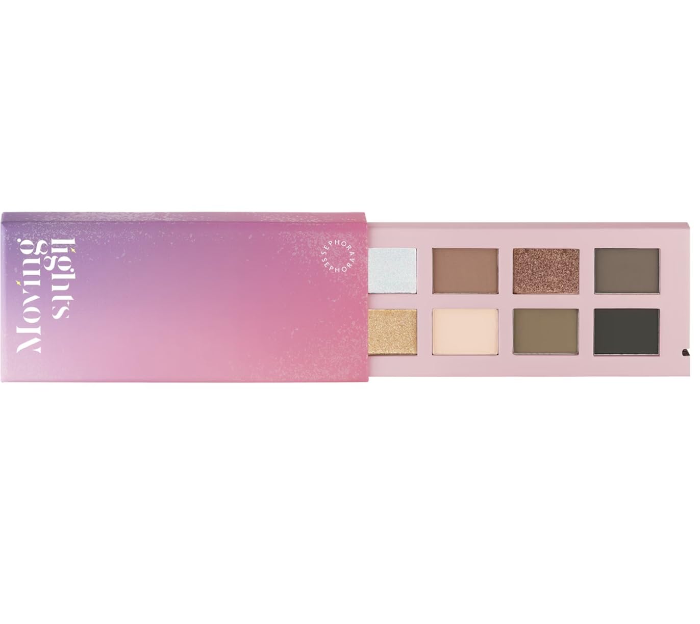 SEPHORA Favorites Moving Lights 8-Pan Eyeshadow Palette - Vibrant Shades for Stunning Looks | 8 x 0.042 oz