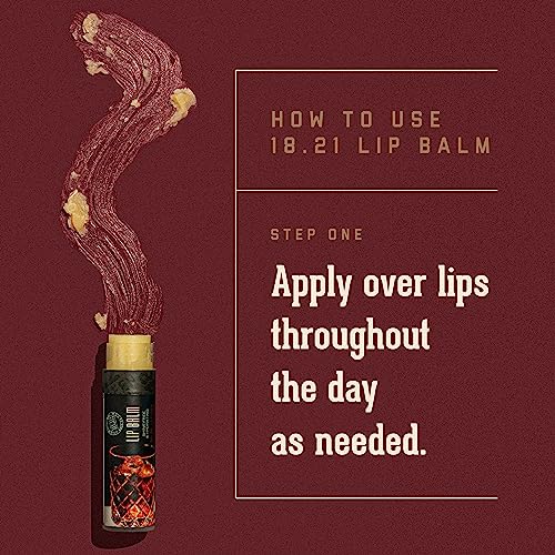 18.21 Man Made Lip Balm - Hydrating Old Fashioned Flavor for Men