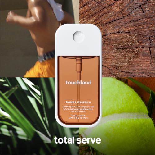 Touchland Total Serve Hydrating Body & Hair Fragrance Mist, Travel Size