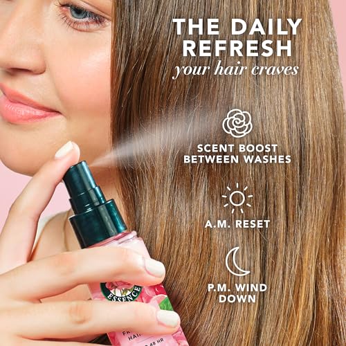 Herbal Essences Rose Fragrance Hair Mist, Rose Scent, Frizz Control, 3.2 fl oz, for all Hair Types