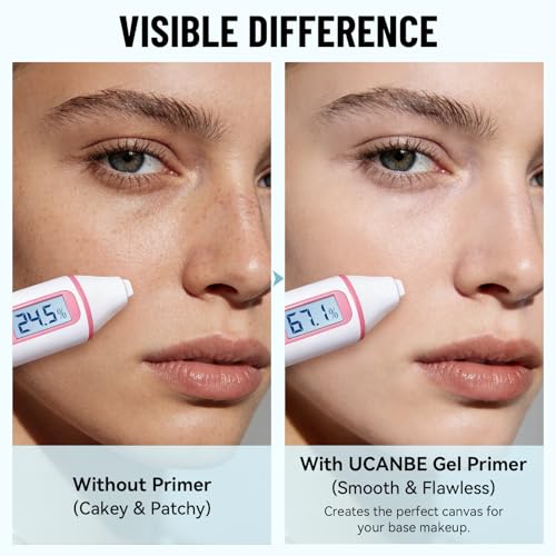 UCANBE Silk Milk Tone-Up Primer 03 for Dull Skin, Brightening & Pore Blurring, Damask Rose Water, GDR Technology