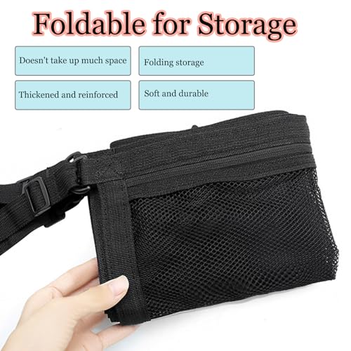 Extra Large Under-Desk Massage Bed Storage Mesh Pocket - 51 x 21 Inch