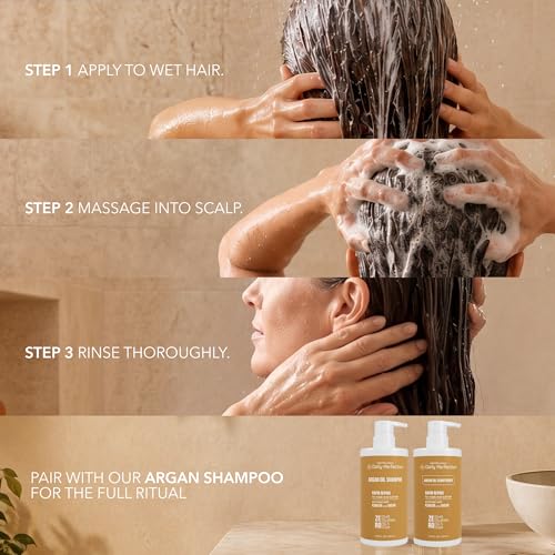 Daily Perfection Argan Oil Conditioner with Biotin & Keratin, 16.9 Fl Oz
