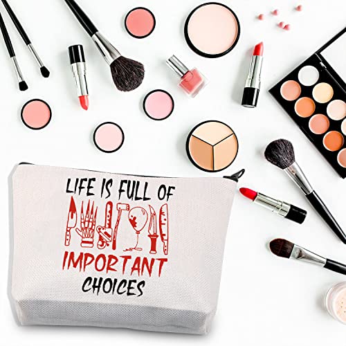 Horror Movie Makeup Bag - Life Full Of Choices Gift for Fans