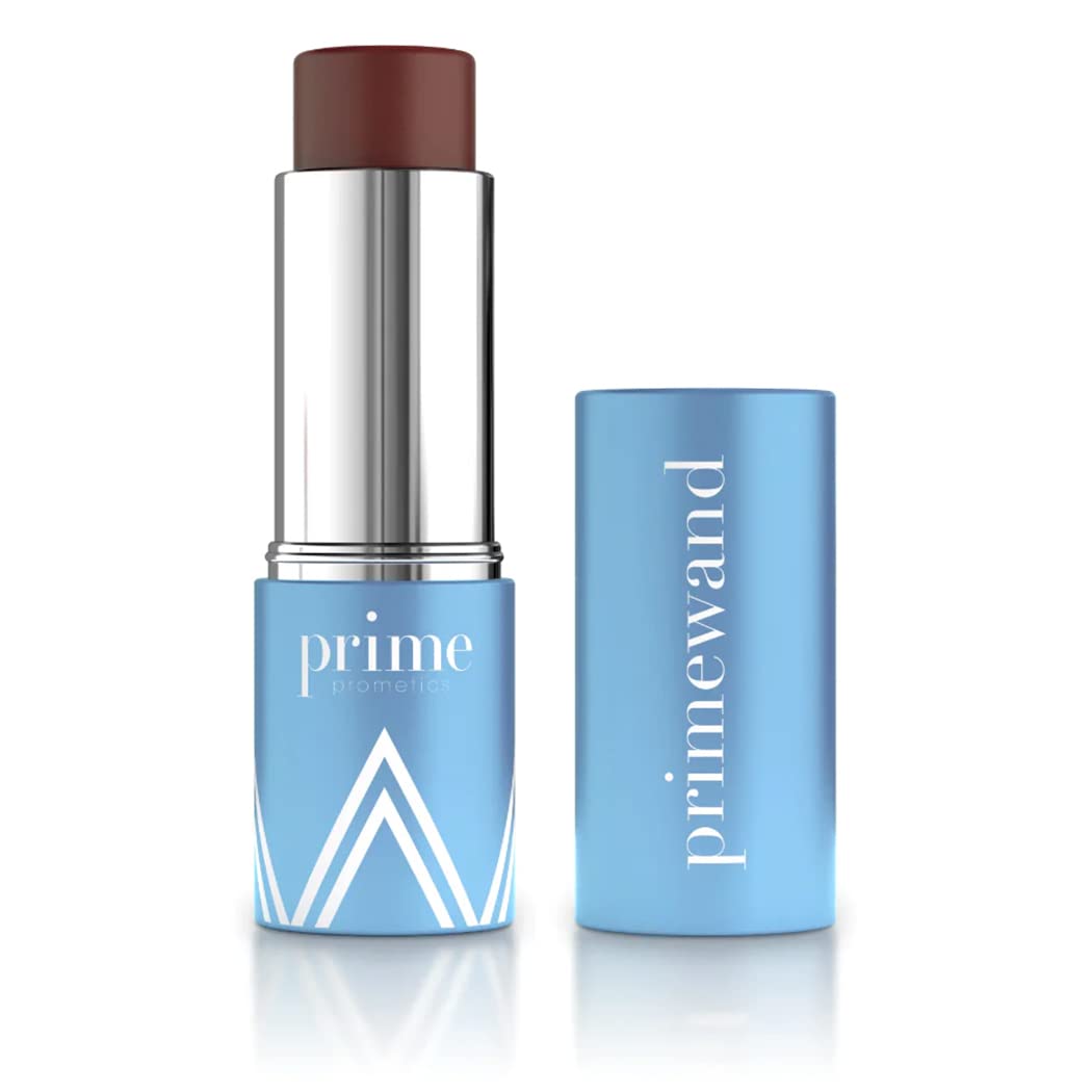 PrimeWand Pigment Makeup Stick | Natural Pro-Age Contour & Blush for Mature Women - Versatile Blush, Lipstick & Contour in One