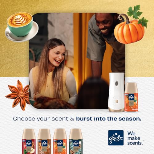 Glade Automatic Spray Refills - Golden Pumpkin & Spice, 2 Pack