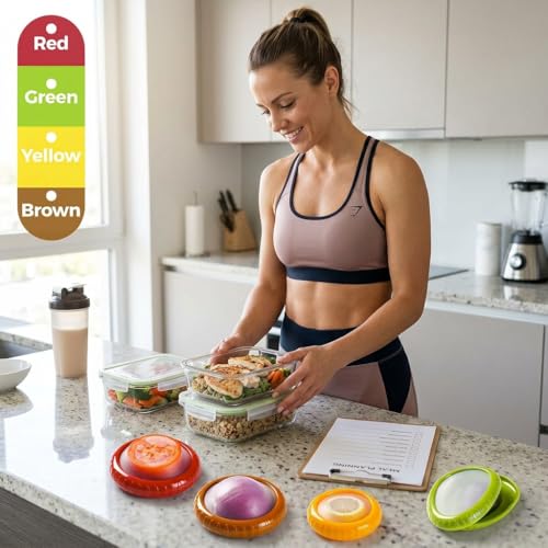 Avocado Saver & Tomato Holder Set - 4 Reusable Food Storage Containers