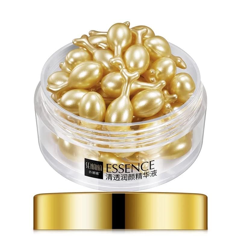 SENANA MARINA Active Skin Repair Night Serum Capsules with Vitamin E - Anti-Aging & Brightening (2)
