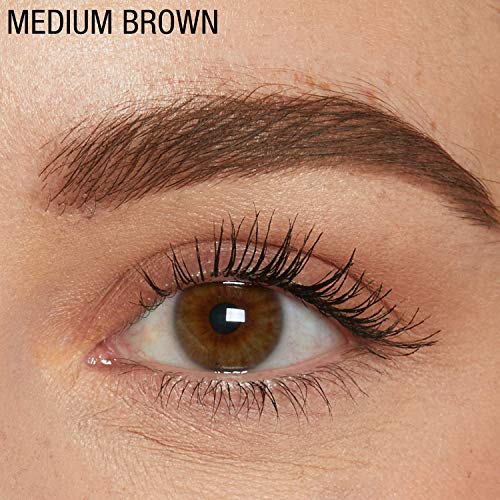 Maybelline TattooStudio Brow Pomade - Long-Lasting Medium Brown Eyebrow Makeup