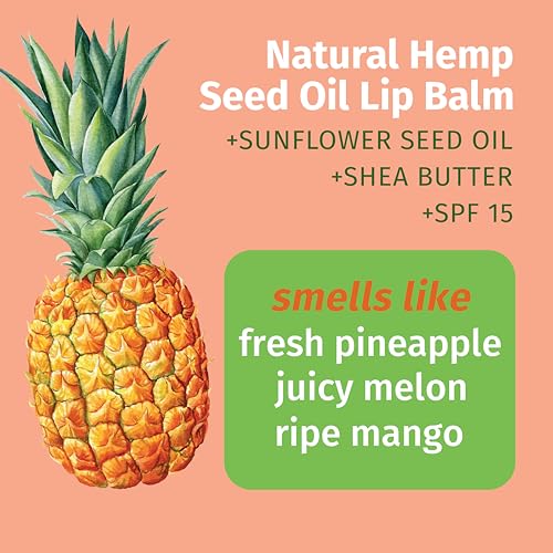 Hempz SPF 15 Lip Balm - Sweet Pineapple & Honey Melon 0.44 oz