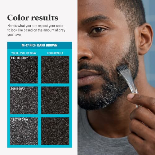 Just For Men Mustache & Beard Dye - Rich Dark Brown M-47