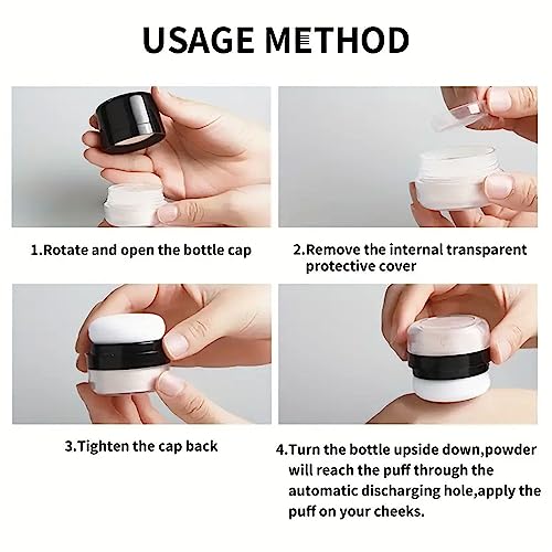 ROUSE Lightweight Setting Powder - Waterproof Matte Finish, 0.28 Oz