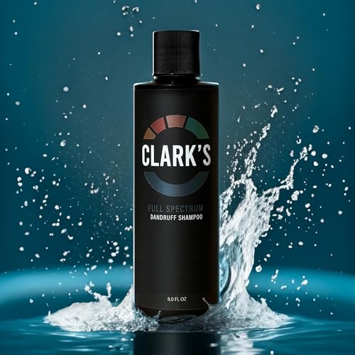 Clark's 0.5% Coal Tar & 3% Salicylic Acid Dandruff Shampoo 8 Fl Oz Pack of 1