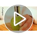 Cuisipro Apple Corer – Ergonomic Red Tool for Easy Core Removal