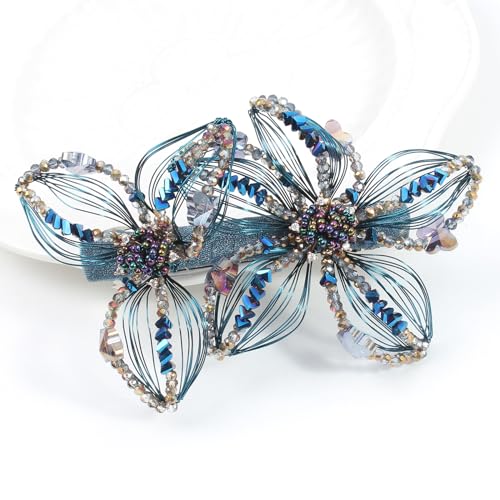 Mistofu Handmade Copper Wire Butterfly Hair Clips – Elegant Hair Accessories for Women & Girls