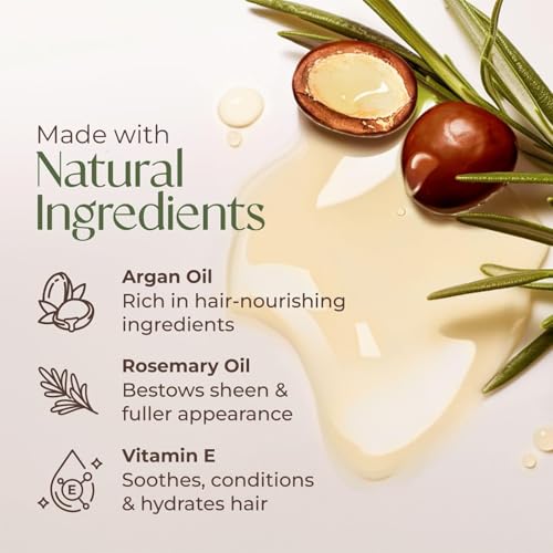 Onilyua Black Hair Dye Shampoo with Argan Oil for 100% Gray Coverage