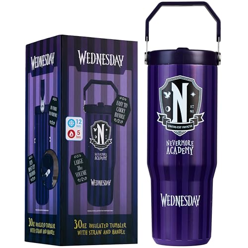 Get Trend 30oz Insulated Tumbler with Straw for Teens - Purple
