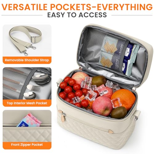 Tenot Insulated Lunch Box for Women - Stylish & Leakproof Bag