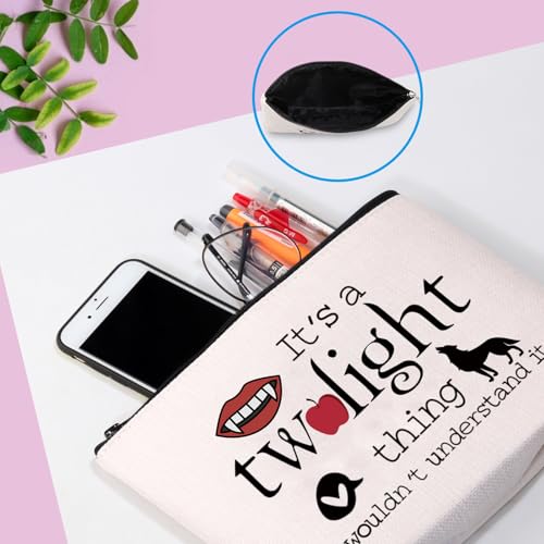 Twil Thing Bag GJTIM Inspired Zipper Makeup & Travel Bag for Vampire Fans