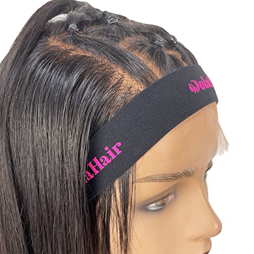 Dolahair 4-Pack Lace Melting Bands for Wigs - Elastic Edge Wraps for Natural Hair & Lace Laying