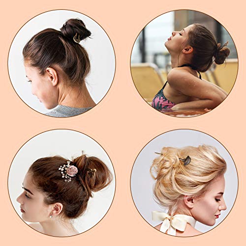 15-Piece Vintage Viking Hair Stick and Celtic Hair Slide Set for Women