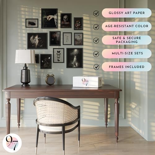 Dark Academia Wall Art Set - 12 Gothic Prints for Home Decor